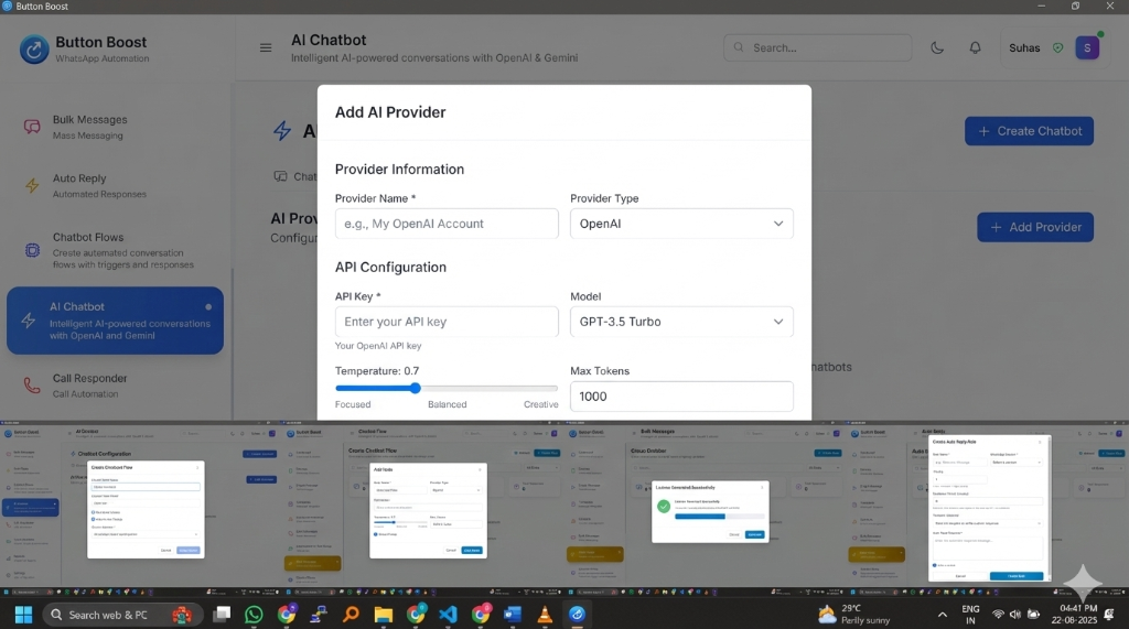 AI Provider Configuration